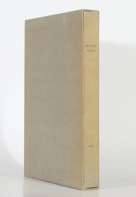HEINE (Henri). Poésies, livre rare du XXe siècle