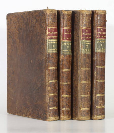 OLAVIDE - Evangelio en triunfo historia de un filosofo desenganado 1802 - 4 vol. - Photo 0, livre ancien du XIXe siècle
