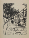 BOVE - Bécon-les-Bruyères 1927 - Lithographie d Utrillo - Photo 0, livre rare du XXe siècle