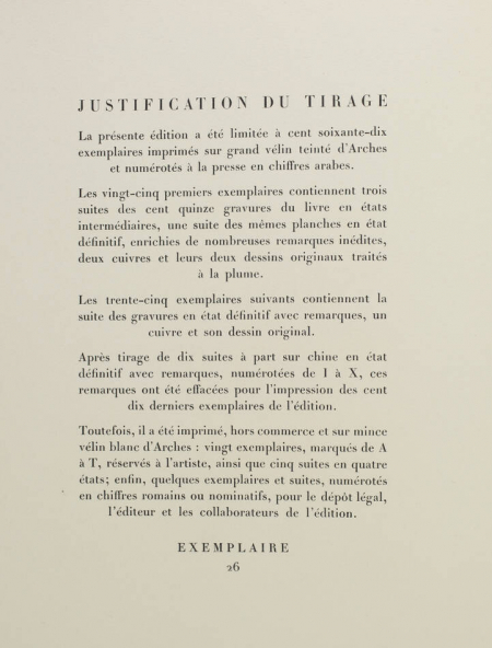 FLAUBERT Mme Bovary - Michel Ciry 1/35 - 1 cuivre 1 suite 2 dessins 115 gravures - Photo 6, livre rare du XXe siècle