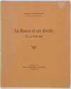 HARTMANN - La Bourse et ses abords il y a cent ans - 1927 - Envoi - Photo 0, livre rare du XXe siècle
