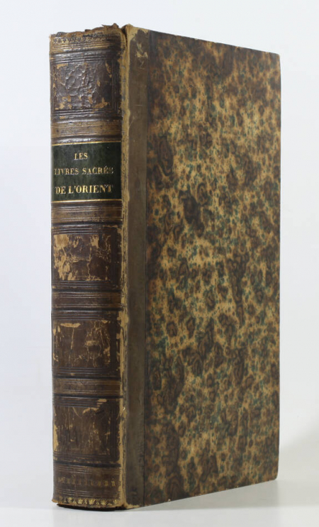 PAUTHIER - Livres sacrés de l'Orient :  Chou-King, Sse-Chou, Manou, Koran - 1840 - Photo 0, livre rare du XIXe siècle