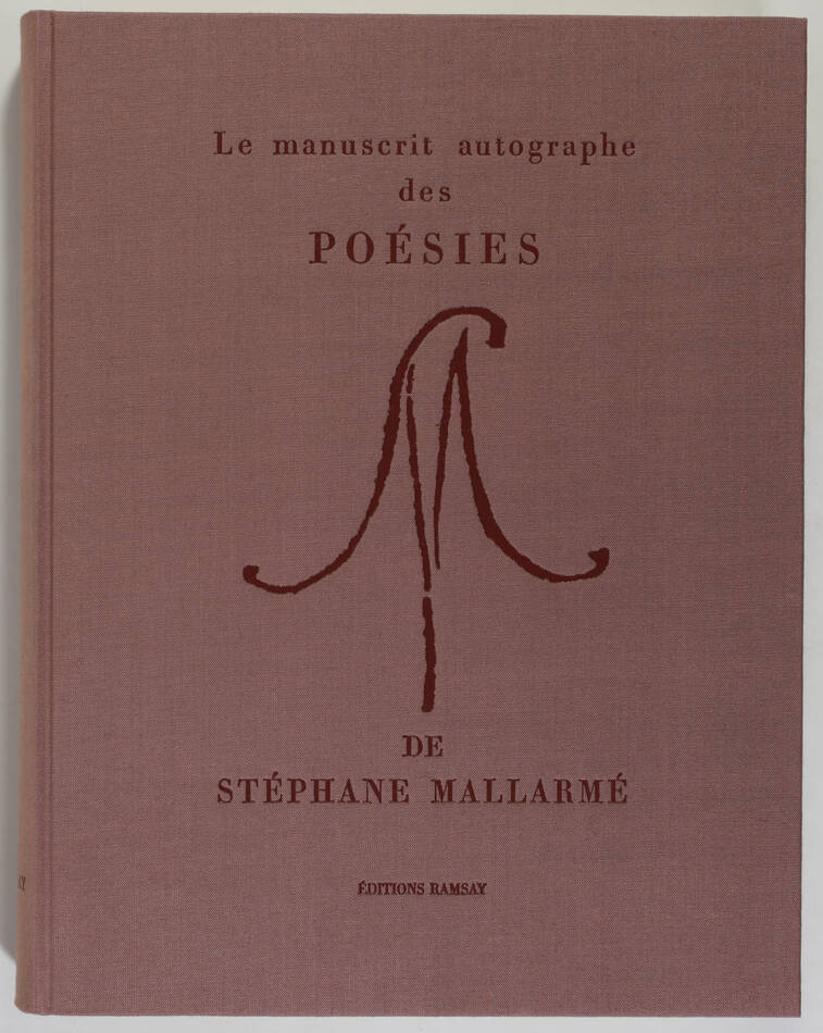 MALLARME - Le manuscrit autographe des poésies - 1981 - Numéroté 1/1000 - Photo 1, livre rare du XXe siècle