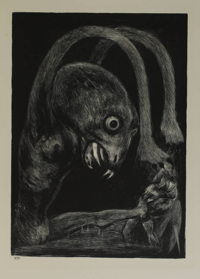 SAINT-JEAN L apocalypse - 1945 - 20 lithographies de Goerg - Très grand in-folio - Photo 0, livre rare du XXe siècle