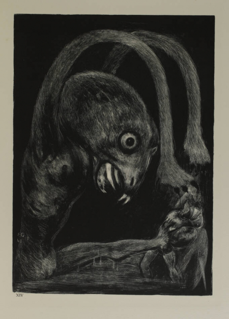 SAINT-JEAN L'apocalypse - 1945 - 20 lithographies de Goerg - Très grand in-folio - Photo 0, livre rare du XXe siècle