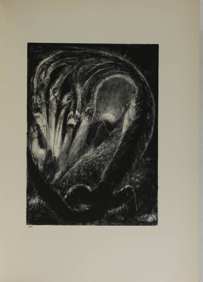 SAINT-JEAN L apocalypse - 1945 - 20 lithographies de Goerg - Très grand in-folio - Photo 7, livre rare du XXe siècle