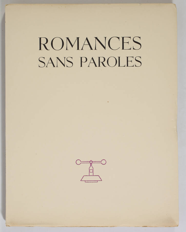VERLAINE - Romances sans paroles - 1947 - Illustrations de Roger Duterme - Photo 1, livre rare du XXe siècle