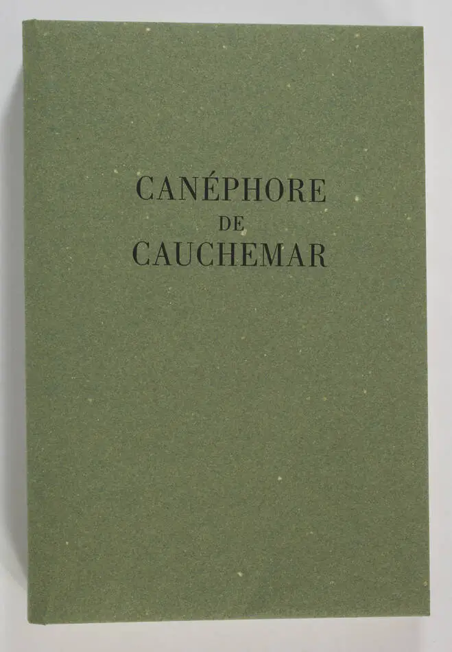 GARCIA LORCA - Canéphore de cauchemar - 1988 - 12 gravures de Mathieux-Marie - Photo 4, livre rare du XXe siècle