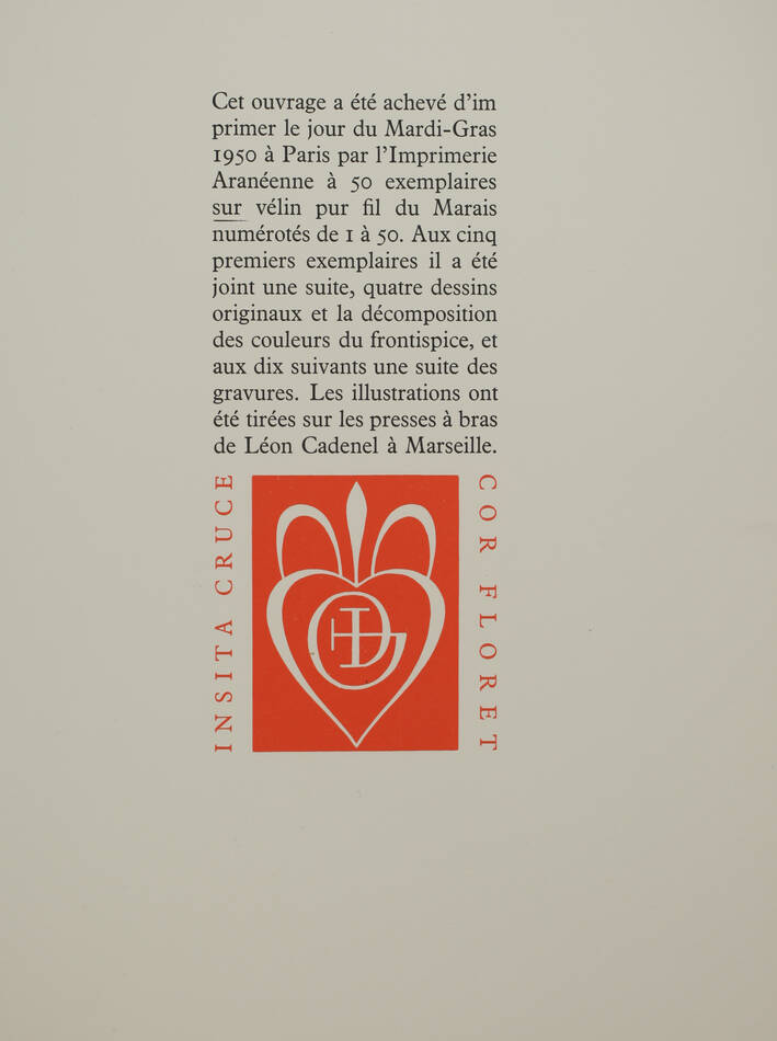 MERIMEE - Le carrosse du Saint-Sacrement - 1950 - Ambrogiani + dessin signé - Photo 4, livre rare du XXe siècle