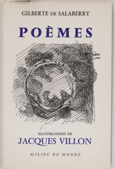 SALABERRY - Poèmes - Illustrations de Jacques Villon - (vers 1960) - Photo 1, livre rare du XXe siècle
