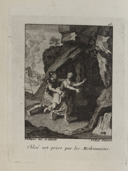 LONGUS - Les amours pastorales de Daphnis et Chloé - 1776 - Edition de Bouillon - Photo 0, livre ancien du XVIIIe siècle