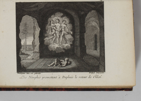 LONGUS - Les amours pastorales de Daphnis et Chloé - 1776 - Edition de Bouillon - Photo 3, livre ancien du XVIIIe siècle