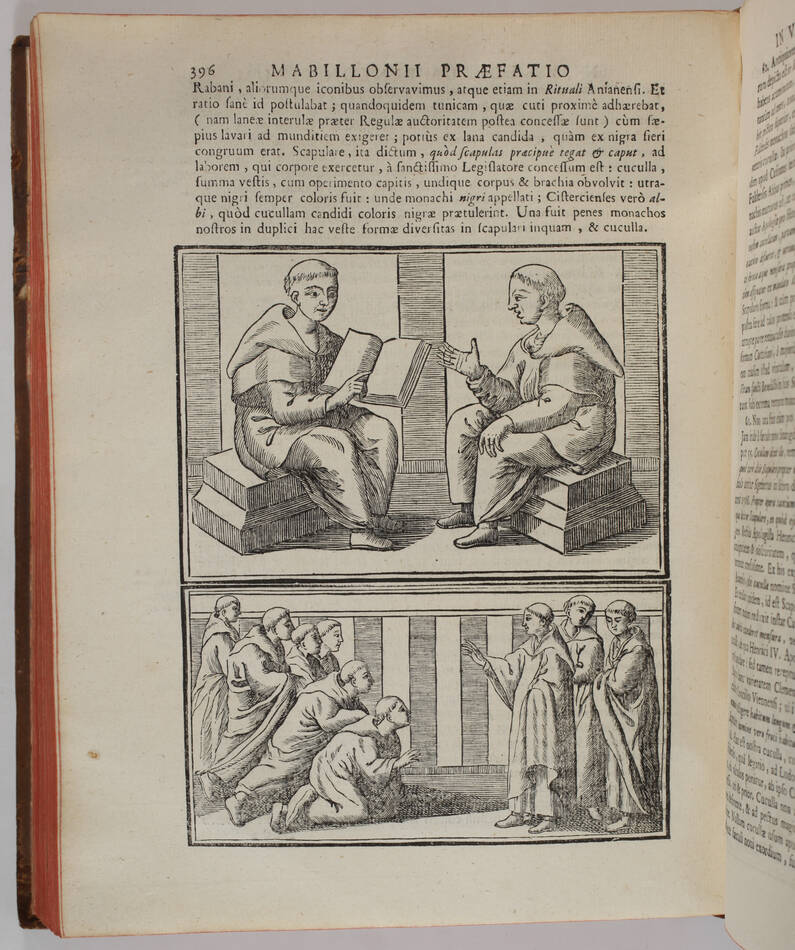 MABILLON - Praefationes Actis Sanctorum ordinis S. Benedicti - 1732 - Rare - Photo 4, livre ancien du XVIIIe siècle