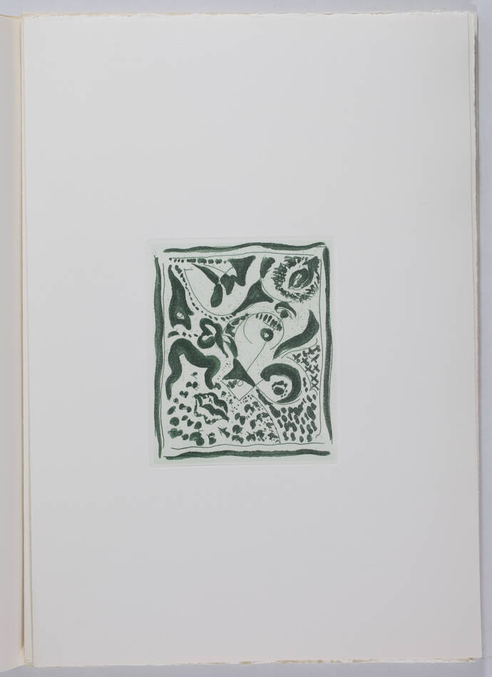 Lawrence SAPHIRE. Poèmes - Poems - 1974 - 2 gravures d André Masson - Signé - Photo 4, livre rare du XXe siècle