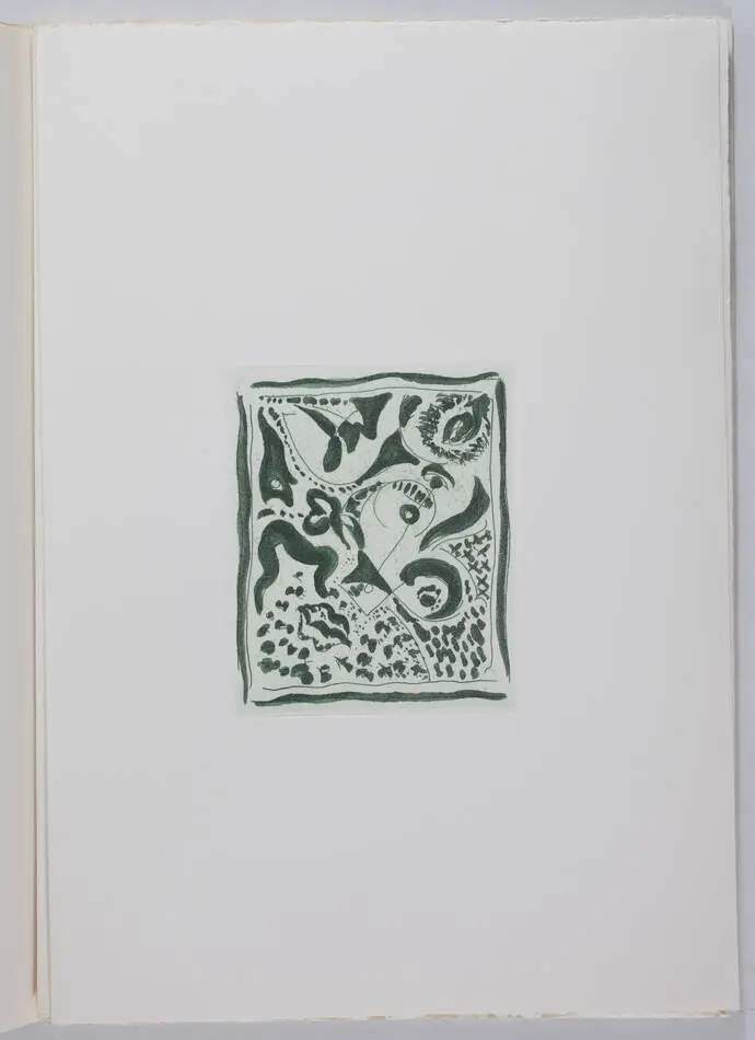 Lawrence SAPHIRE. Poèmes - Poems - 1974 - 2 gravures d André Masson - Signé - Photo 4, livre rare du XXe siècle