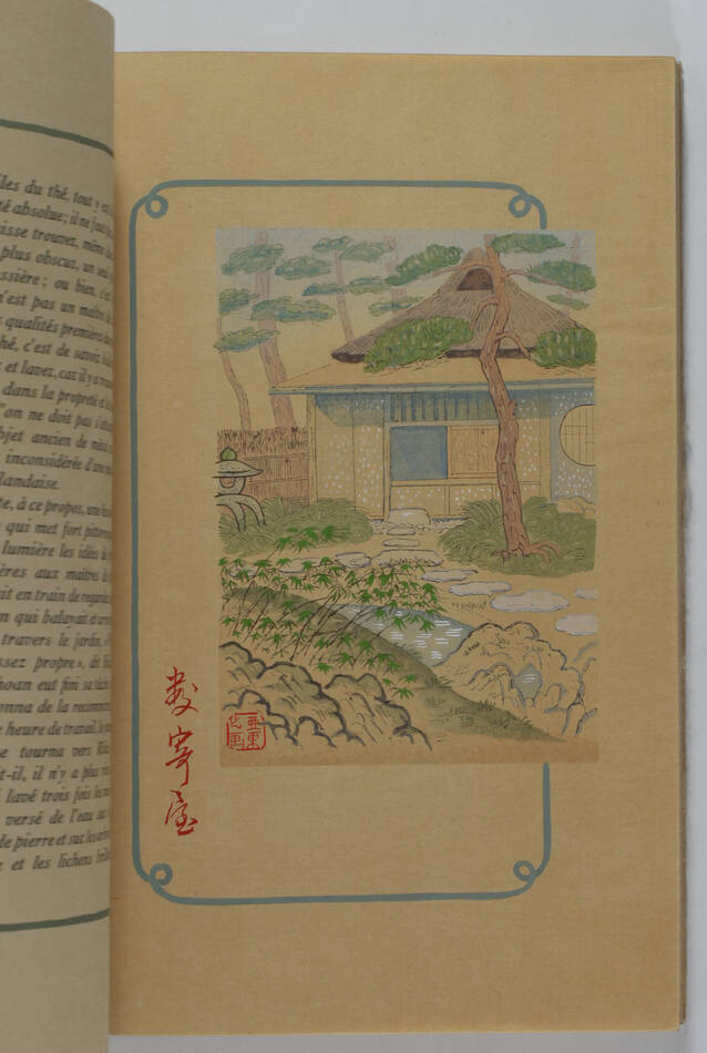 OKAKURA-KAKUZO - Le livre du Thé - 1930 - Aquarelles de Tohno par Saudé - Photo 6, livre rare du XXe siècle