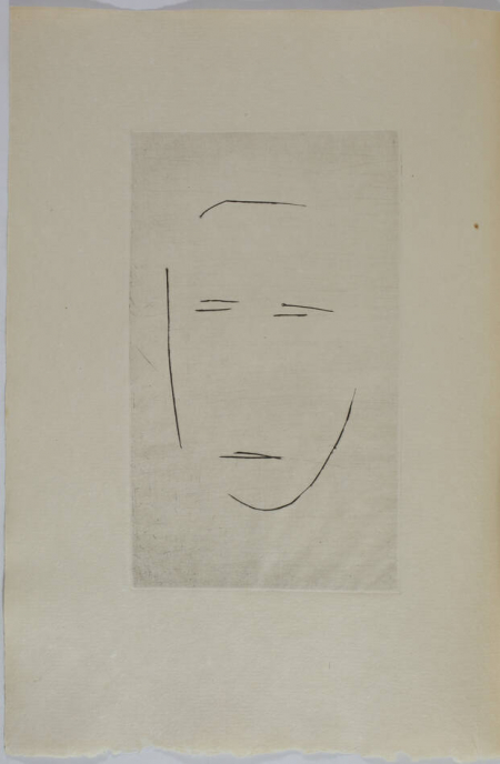 LECUIRE - Sonnets funèbres - 1975 - Gravures d Aguayo + Calligramme manuscrit - Photo 11, livre rare du XXe siècle