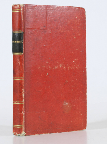 . Instructions des H. G. [Hauts Grades] tels qu'ils se confèrent dans les chapitres de la correspondance du G. O. de France au rit moderne; avec les discours analogues aux réceptions, livre rare du XIXe siècle