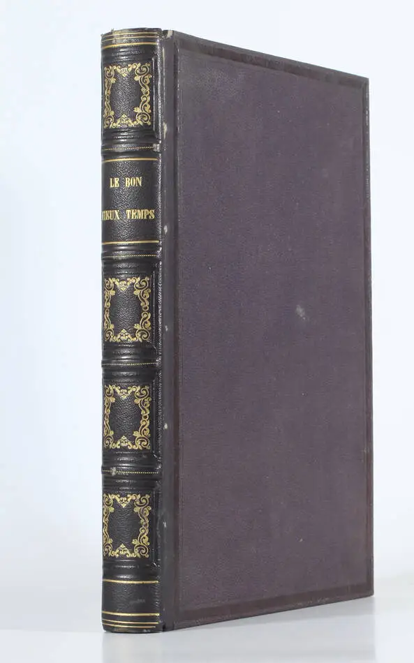 Autrefois ou le bon vieux temps, types français du 18e siècle - Challamel (1842) - Photo 1, livre rare du XIXe siècle