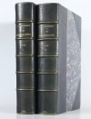 ROUSSEAU - Les confessions - 1889 - 2 volumes - maroquin bleu - eaux-fortes - Photo 0, livre rare du XIXe siècle