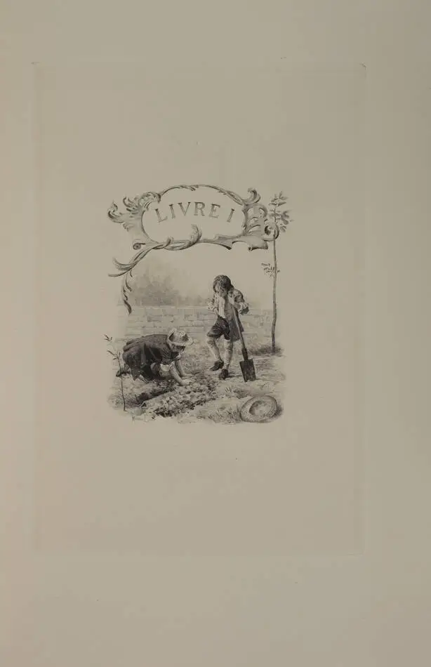 ROUSSEAU - Les confessions - 1889 - 2 volumes - maroquin bleu - eaux-fortes - Photo 6, livre rare du XIXe siècle