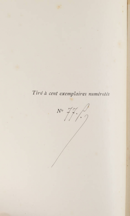 POLI - Robert Assire - Etude historique et biographique - 1887 - 1/100 - Photo 1, livre rare du XIXe siècle