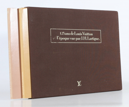 . 125 ans de Louis Vuitton [Suivi de :] 125 ans de Louis Vuitton. L'épopée vue par J.H. Lartigue, livre rare du XXe siècle