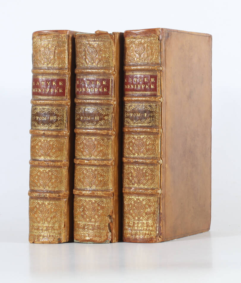 Satyre ménippée de la vertu du catholicon d Espagne - 1711 - 3 volumes - pl. - Photo 2, livre ancien du XVIIIe siècle