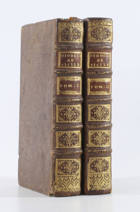 Histoire universelle de Diodore de Sicile, traduite en françois - 1737 - 2 v. - Photo 0, livre ancien du XVIIIe siècle